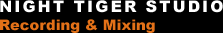 Night Tiger Studio - Recording and Mixing